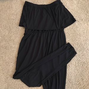 Strapless Romper